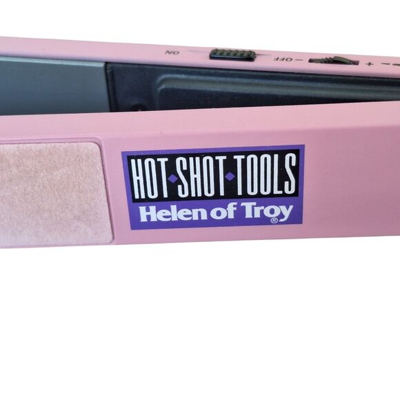 Helen Of Troy Flat Iron Pink Hot Shot 1" Straightener - Picture 6 of 13